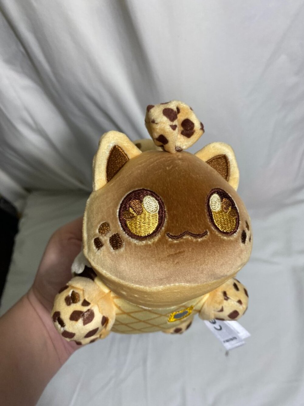 Aphmau Ice Cream Cat Plush 7" Cookie Dough Sundae Dessert MeeMeows 2025 Bonkers